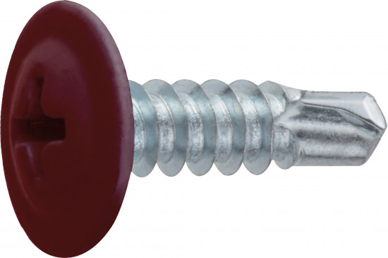 Набор саморезов со сверлом с прессшайбой