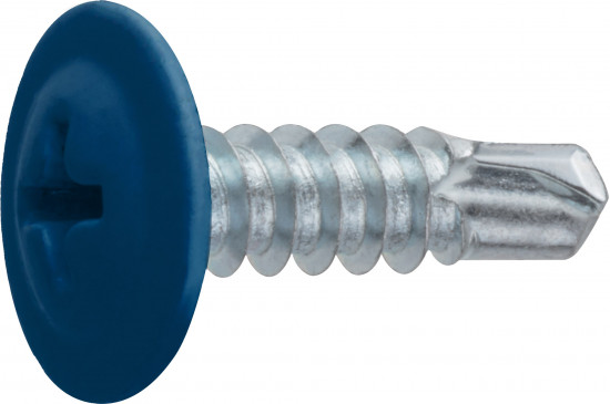 Набор саморезов со сверлом с прессшайбой