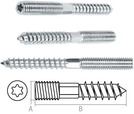 Шуруп-шпилька