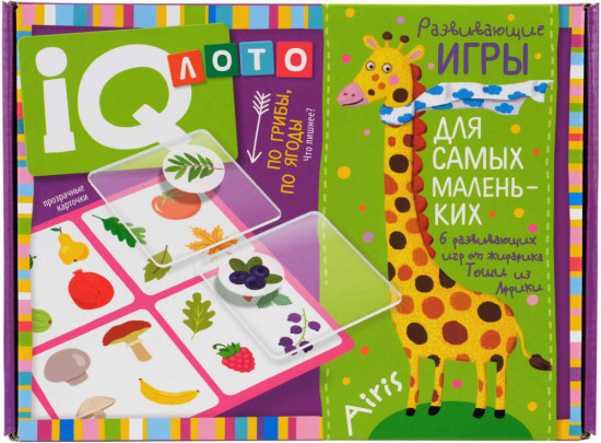 Пластиковое лото для малышей «По грибы, по ягоды. Что лишнее?»