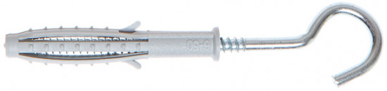 Набор дюбелей с С-образным крючком