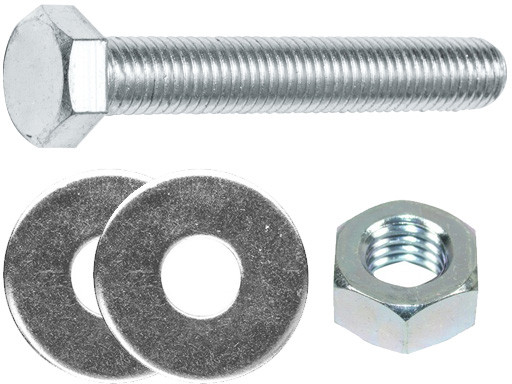 Набор болтов с гайкой и шайбами