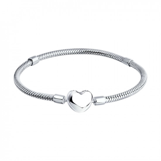 Браслет для шармов из серебра