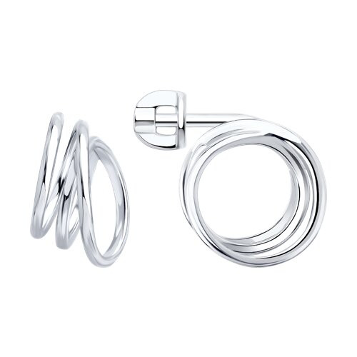 Серьги из серебра