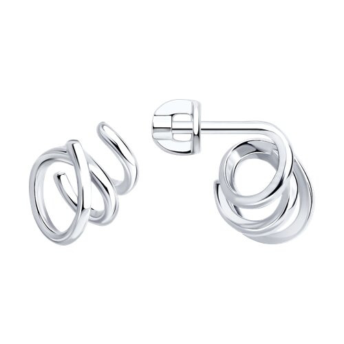 Серьги из серебра