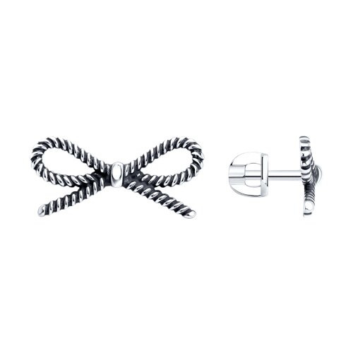 Серьги из серебра