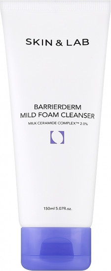 Мягкая пенка для умывания с церамидами «Barrierderm Mild Foam Cleanser»