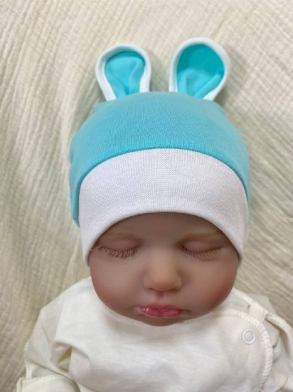 Шапка для новорожденных «Зайка»