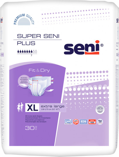 Подгузники для взрослых «Super Plus XL»