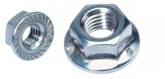 Набор гаек с фланцем DIN 6923