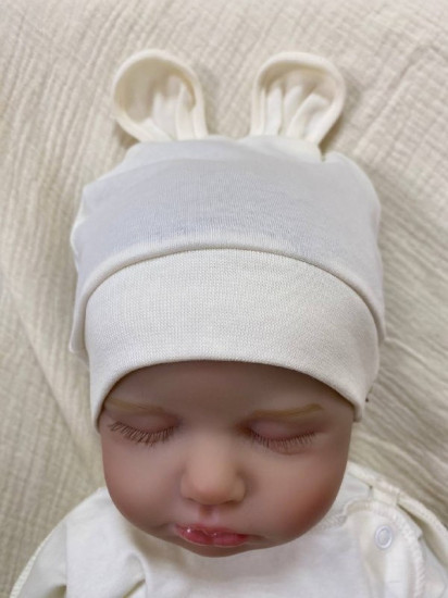 Шапка для новорожденных «Зайка»