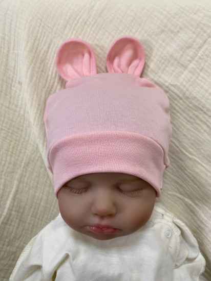 Шапка для новорожденных «Зайка»