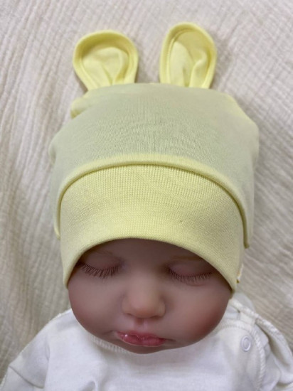 Шапка для новорожденных «Зайка»