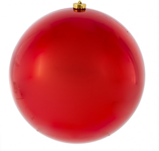 Шар ёлочный «Алое чудо» 