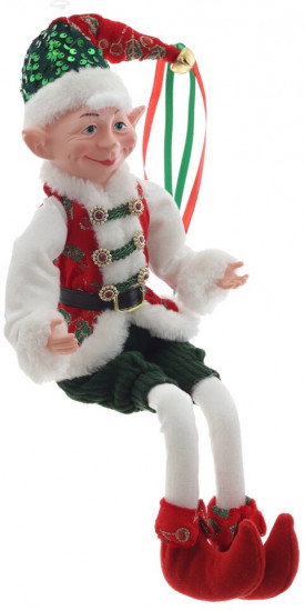 Игрушка набивная подвесная «Эльф»