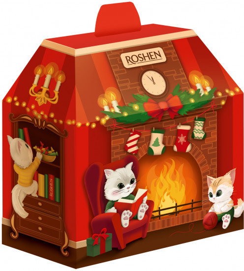 Набор подарочный «Новогодний камин»