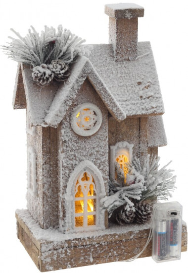 Фигурка декоративна c подсветкой «Домик»