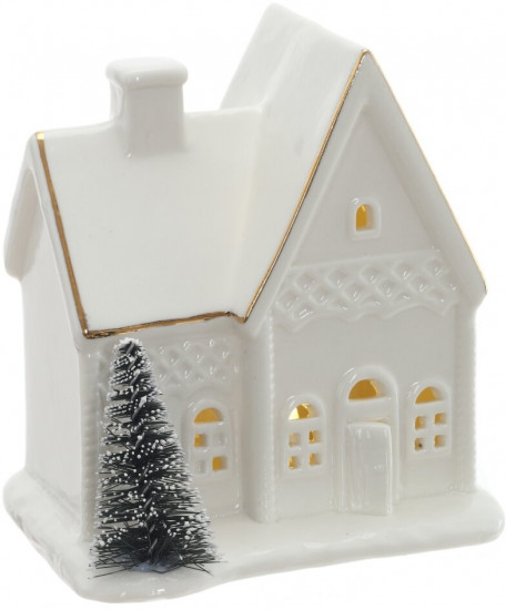 Фигурка декоративная с подсветкой «Домик»