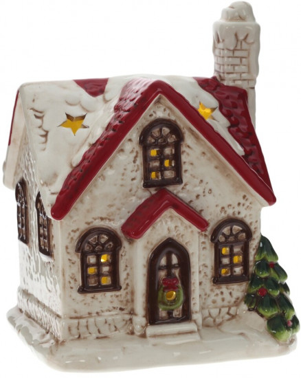 Фигурка декоративная с подсветкой «Домик»