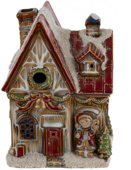 Фигурка декоративная с подсветкой «Домик»
