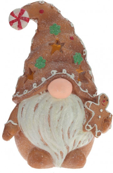 Фигурка декоративная с подсветкой «Гном»