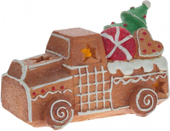 Фигурка декоративная с подсветкой «Машинка» 