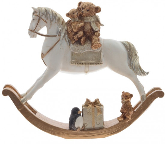 Фигурка декоративная «Лошадка-качалка»