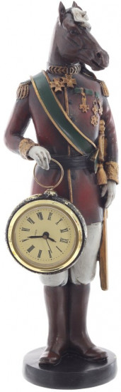 Фигурка декоративная с часами «Лошадь»