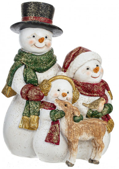 Фигурка декоративная «Снеговики»