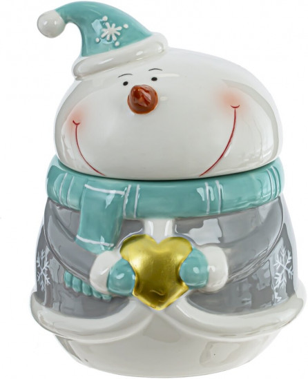 Конфетница «Снеговик. Сердце зимы»