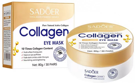Патчи гелевые для век с коллагеном «Collagen Anti-Aging Eye Mask»
