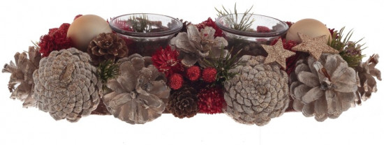 Подсвечник «Новогодняя композиция»