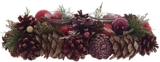 Подсвечник «Новогодняя композиция»