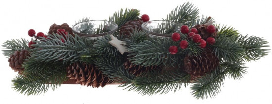 Подсвечник «Новогодняя композиция»