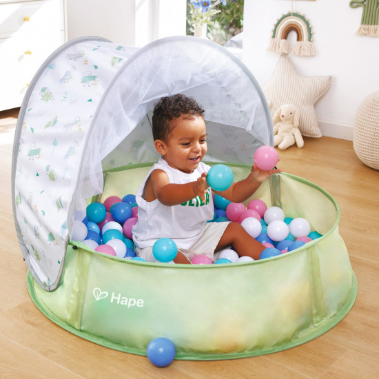 Детский сухой бассейн с тентом «Пляж»