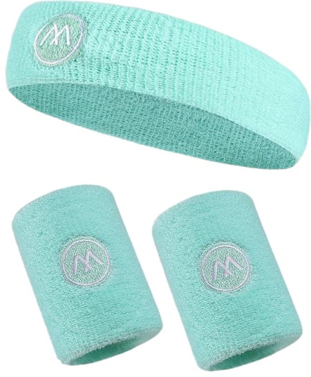 Спортивный набор: повязка и напульсники