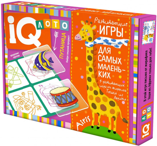 Лото для малышей «Путаница. Найди лишний предмет»