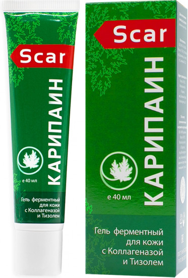 Гель для тела «Карипаин Scar»
