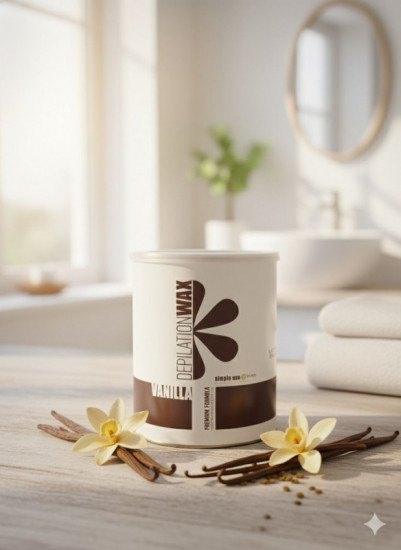 Воск для депиляции теплый с ароматом ванили «Vanilla Depilation Wax»