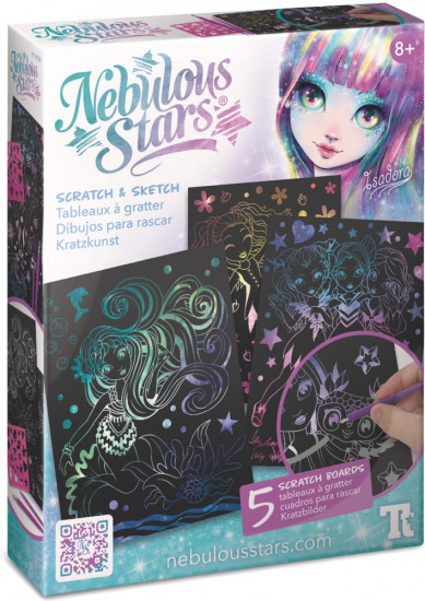 Набор для рисования в технике граттаж