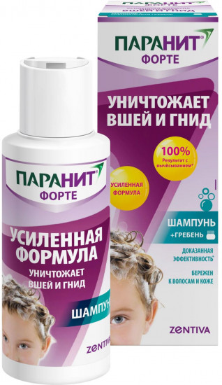 Средство педикулицидное от вшей и гнид «Паранит Форте»