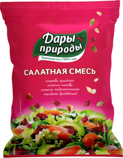 Смесь салатная с клюквой