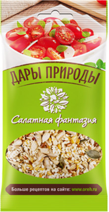 Смесь салатная с кунжутом «Дары природы»