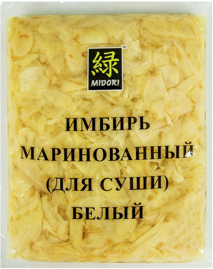 Имбирь маринованный белый