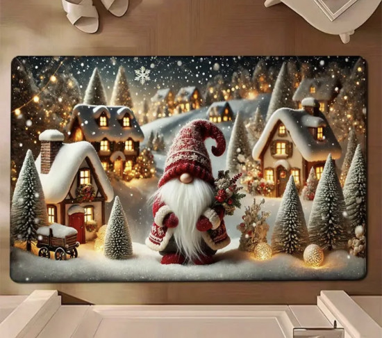 Коврик новогодний «Гном»