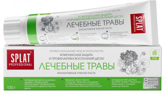 Зубная паста «Лечебные травы»