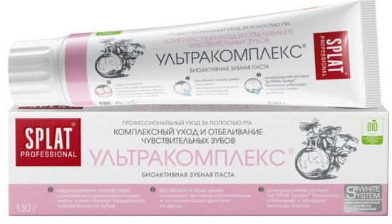 Зубная паста «Ультракомплекс»