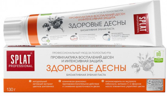 Зубная паста для профилактики воспаления десен «Здоровые десны»