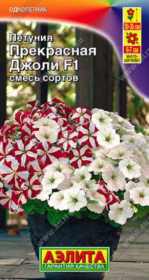 Семена петунии многоцветковой «Прекрасная Джоли F1, смесь сортов»