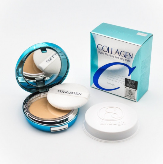 Пудра для лица SPF25 «Collagen Hydro Moisture Two Way Cake», оттенок 13